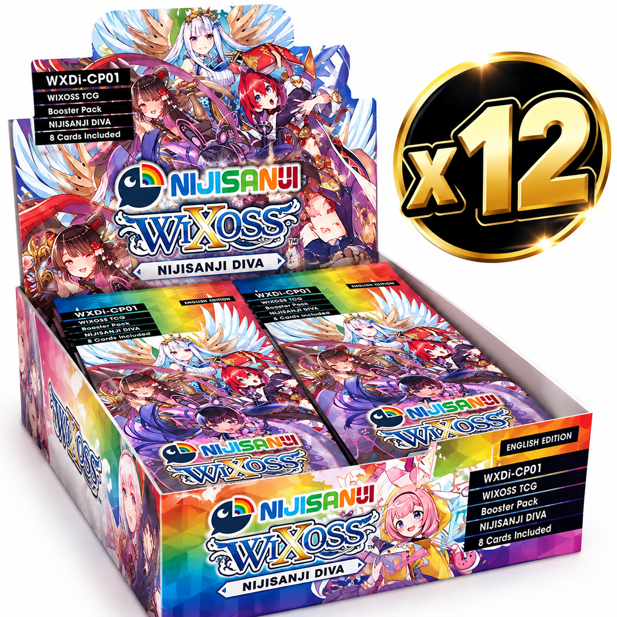 Nijisanji Diva Booster Box Case - Collab Booster: Nijisanji Diva (WXDi-CP01)