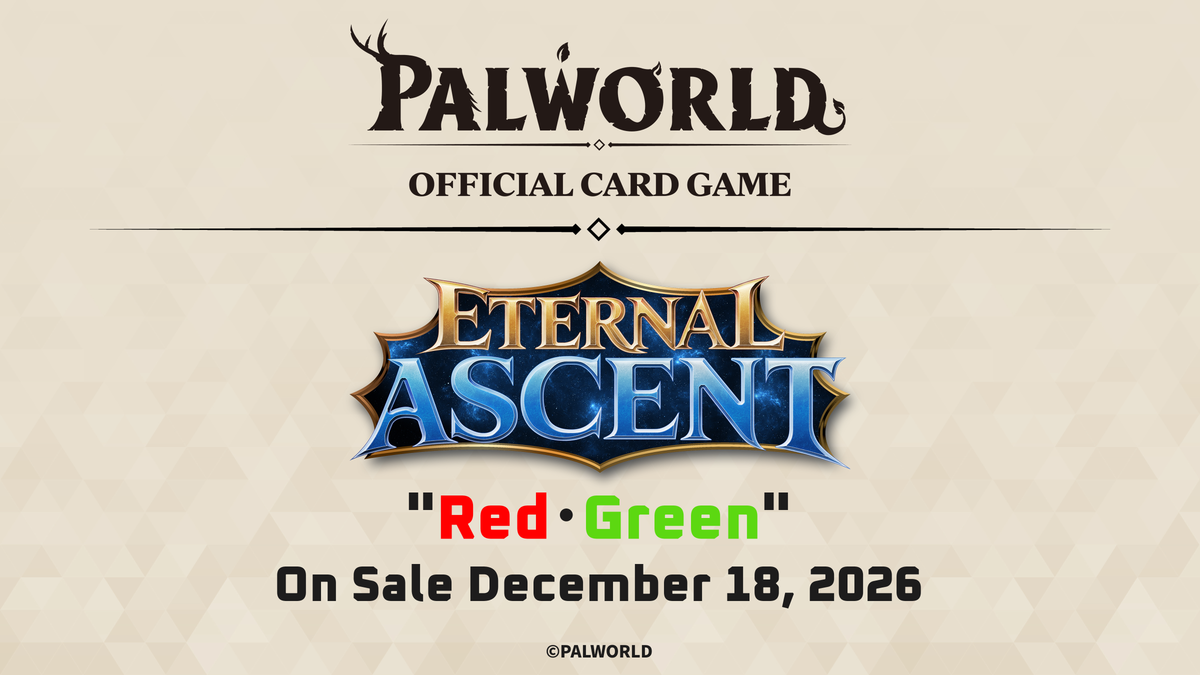 Palworld Eternal Ascent TD03 “Red-Green” Trial Deck PREORDER