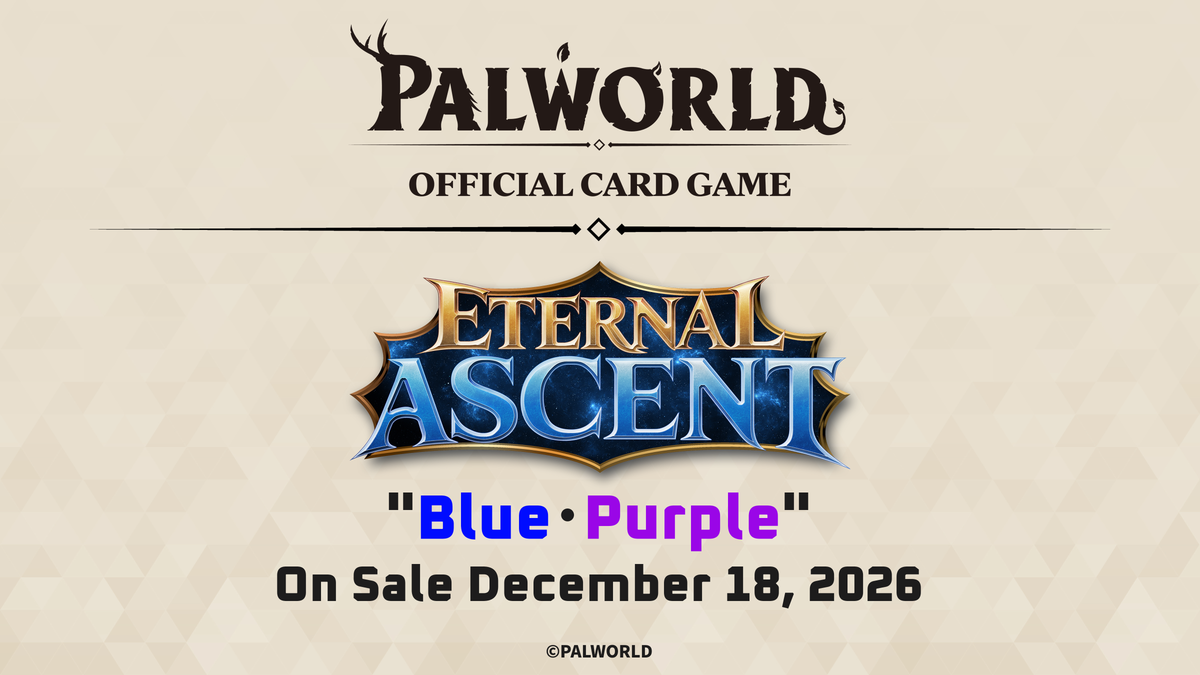 Palworld Eternal Ascent TD03 “Blue-Purple” Trial Deck PREORDER