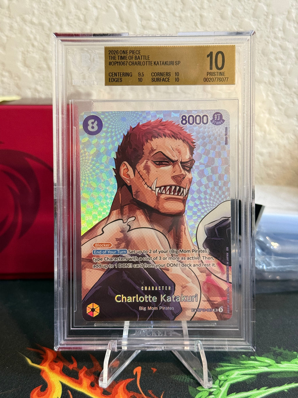 BGS PRISTINE 10 Charlotte Katakuri SP OP11-067 SR